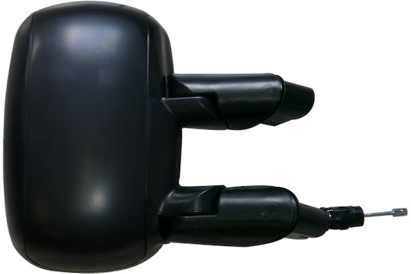 Specchio Specchietto Retrovisore per Fiat Doblo 2000-2009 Meccanico Nero Destro