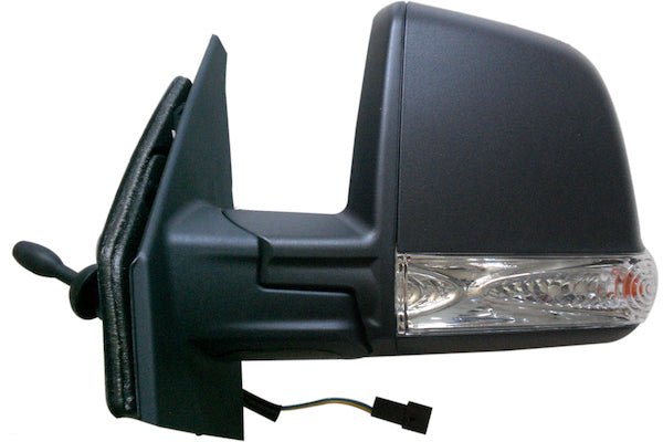 Specchietto Retrovisore per Opel Combo 2012 Combi Meccanico Nero Sinistro