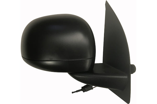 Specchio Specchietto Retrovisore per Fiat Panda 2009-2011 Meccanico Nero Destro
