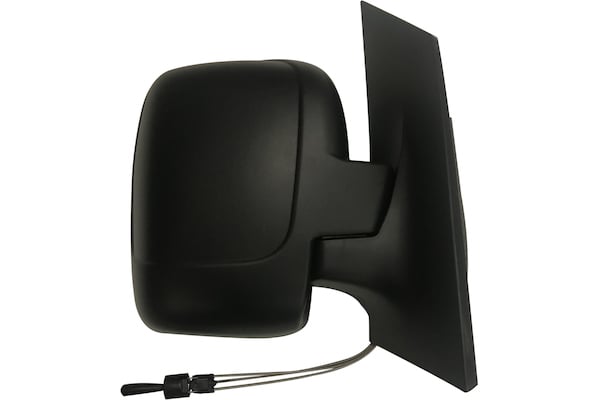 Specchio Specchietto Retrovisore per Fiat Scudo Dal 2007 Meccanico Nero Destro