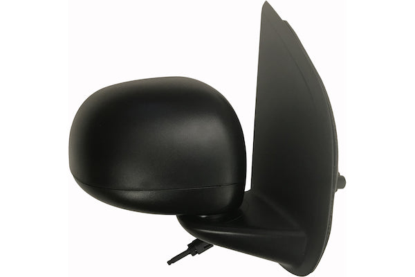 Specchio Specchietto Retrovisore per Fiat Panda Dal 2012 Meccanico Nero Destro