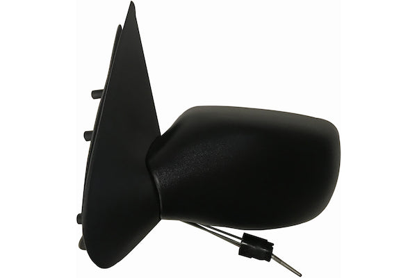 Specchietto Retrovisore per Ford Fiesta 1996-1999 Meccanico Nero Sinistro