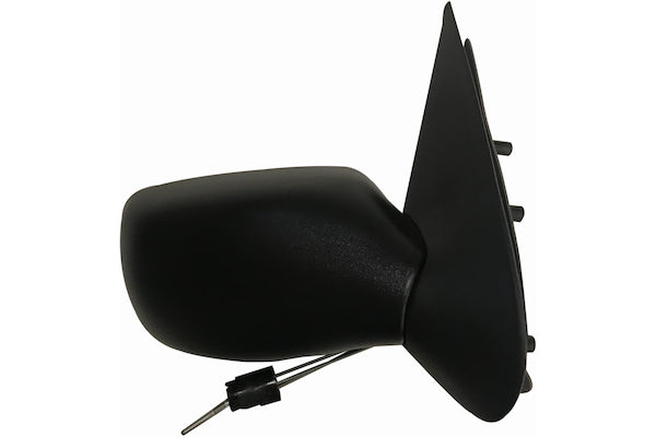 Specchio Specchietto Retrovisore per Ford Fiesta 1996-1999 Meccanico Nero Destro