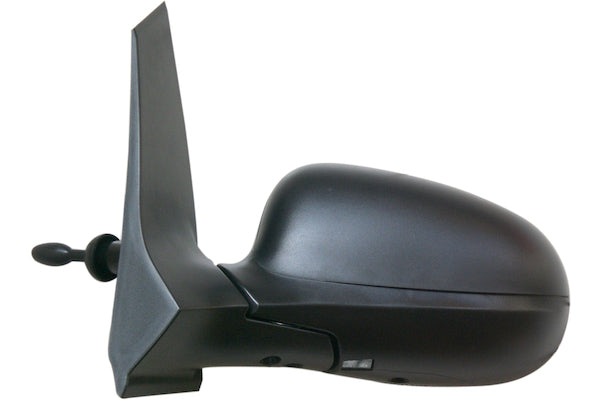 Specchio Specchietto Retrovisore per Ford Ka Dal 2009 Meccanico Nero Sinistro