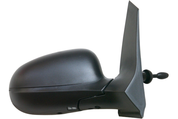 Specchio Specchietto Retrovisore per Ford Ka Dal 2009 Meccanico Nero Destro