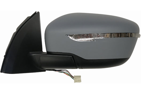 Specchio Specchietto Retrovisore per Nissan Qashqai Dal 2013 7 Pin Sinistro