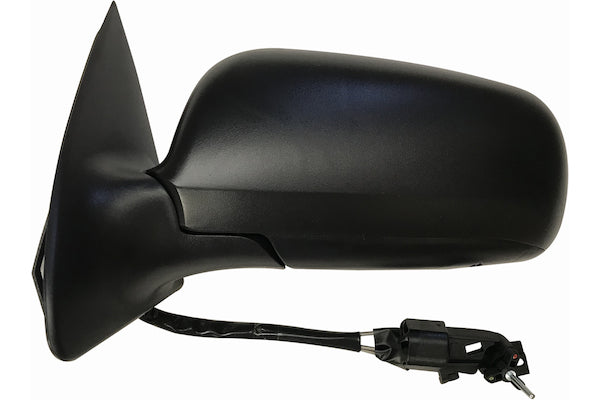 Specchietto Retrovisore per Skoda Fabia 1999-2006 Meccanico Nero Sinistro