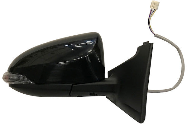 Specchietto Retrovisore per Toyota Yaris 2011-2014 Elettrico Nero Destro