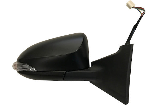 Specchietto Retrovisore per Toyota Yaris 2011-2014 Elettrico Termico Nero Destro
