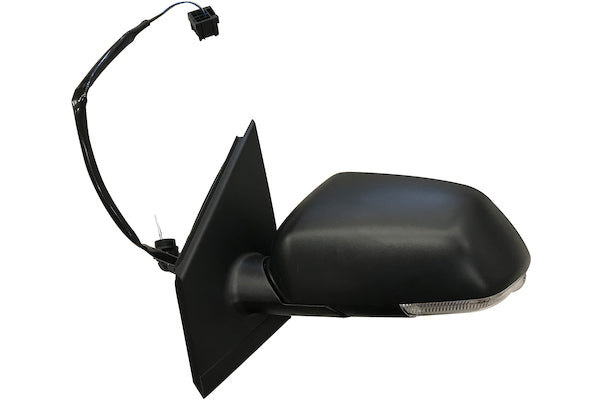 Specchietto Retrovisore per Volkswagen Polo 2005-2009 Meccanico Nero Sinistro