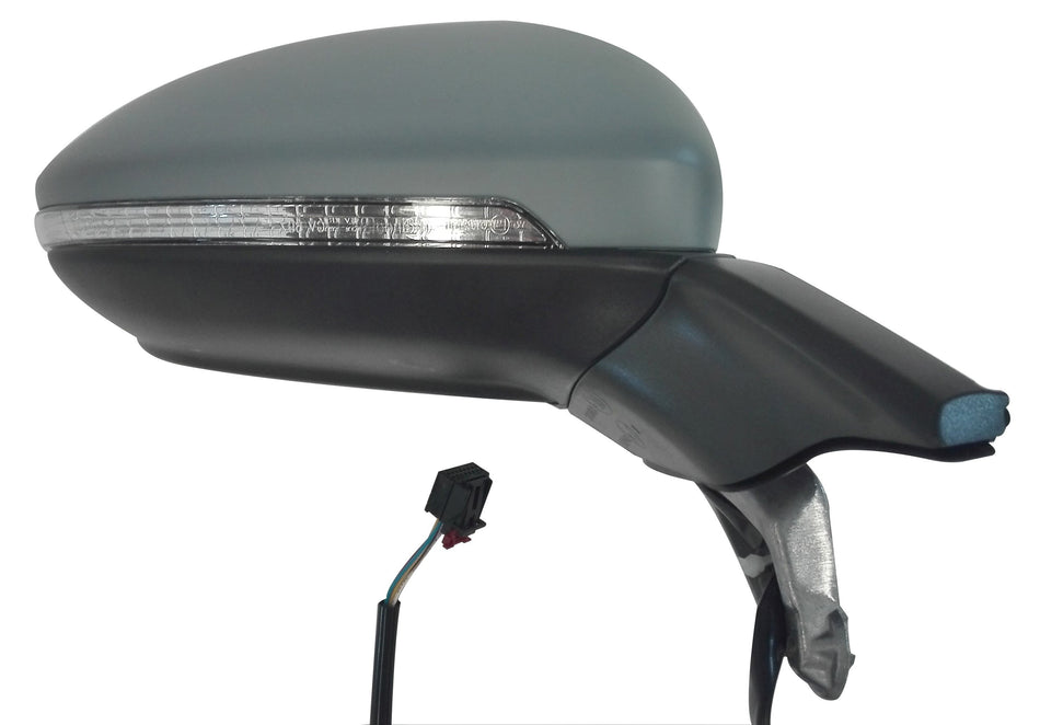 Specchio Specchietto Retrovisore per Volkswagen Golf 7 Vii 2012 10 Pin Destro