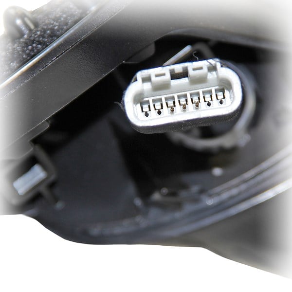 Specchietto Retrovisore per Fiat Grande Punto 2005 Elettrico Nero Destro