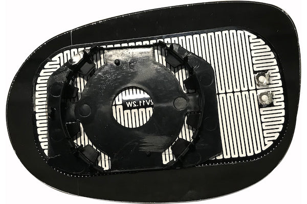 Vetro Specchio Piastra Retrovisore per Fiat Croma 2005-2007 Termico Destro