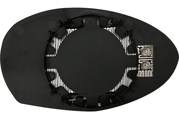 Vetro Specchio Piastra Retrovisore per Alfa Romeo 147 2000-2009 Termico Sinistro