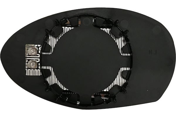 Vetro Specchio Piastra Retrovisore per Alfa Romeo 147 2000-2009 Termico Destro