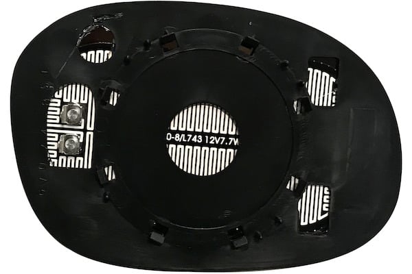 Vetro Specchio Retrovisore per Citroen Xsara Picasso 1999-2007 Termico Sinistro