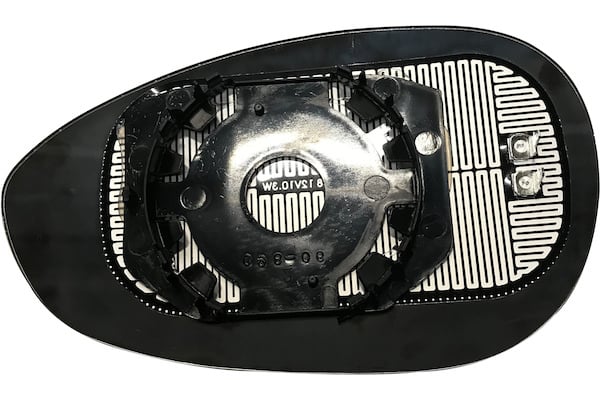 Vetro Specchio Piastra Retrovisore per Fiat Grande Punto Dal 2005 Termico Destro