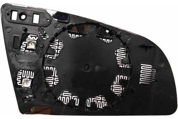Vetro Specchio Retrovisore per Audi A3 Sportback 2004-2008 Termico Sinistro