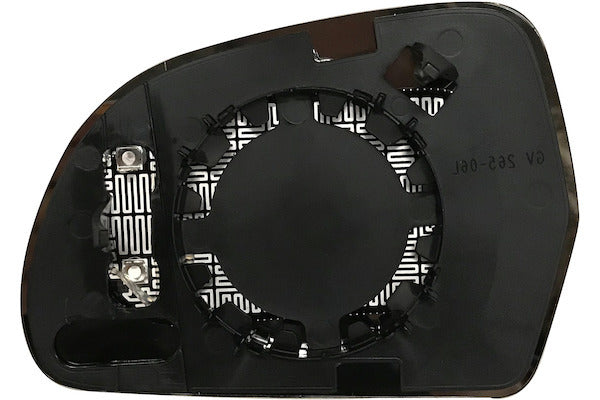 Vetro Specchio Piastra Retrovisore per Audi A4 2007-2011 Termico Destro