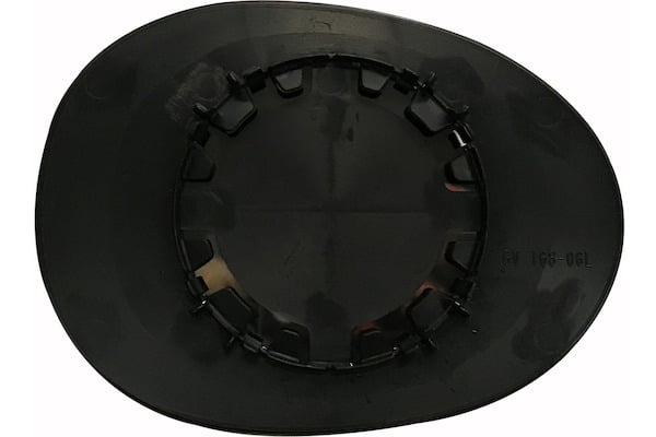 Vetro Specchio Piastra Retrovisore per Citroen C1 2005-2012 Sinistro