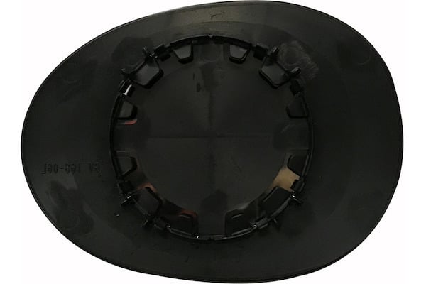 Vetro Specchio Piastra Retrovisore per Citroen C1 2005-2012 Destro