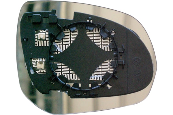 Vetro Specchio Retrovisore per Citroen C4 Picasso 2007-2011 Termico Sinistro