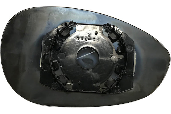 Vetro Specchio Piastra Retrovisore per Fiat Punto Evo Dal 2009 Sinistro