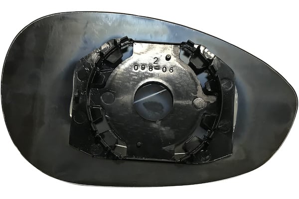 Vetro Specchio Piastra Retrovisore per Fiat Grande Punto Dal 2005 Sinistro