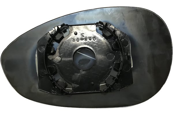 Vetro Specchio Piastra Retrovisore per Fiat Grande Punto Dal 2005 Destro