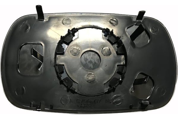 Vetro Specchio Piastra Retrovisore per Fiat Doblo 2000-2009 Destro