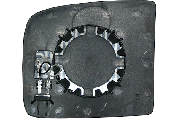 Vetro Specchio Retrovisore per Fiat Scudo 2007 Doppio V. Termico Sinistro