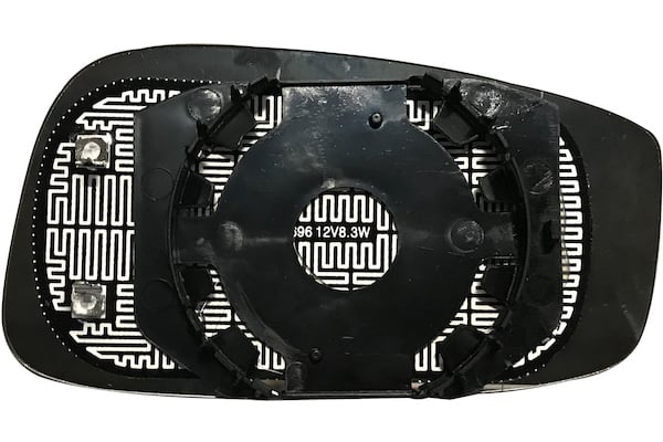Vetro Specchio Piastra Retrovisore per Fiat Idea 2003-2007 Termico Sinistro