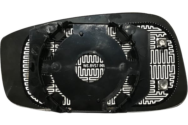 Vetro Specchio Piastra Retrovisore per Fiat Stilo Dal 2001 Termico Destro