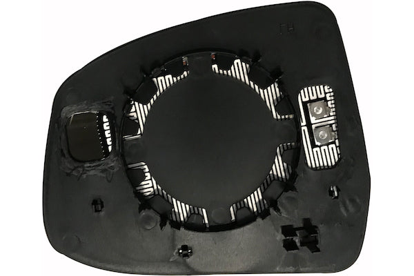 Vetro Specchio Piastra Retrovisore per Ford Focus 2007-2011 Termico Destro
