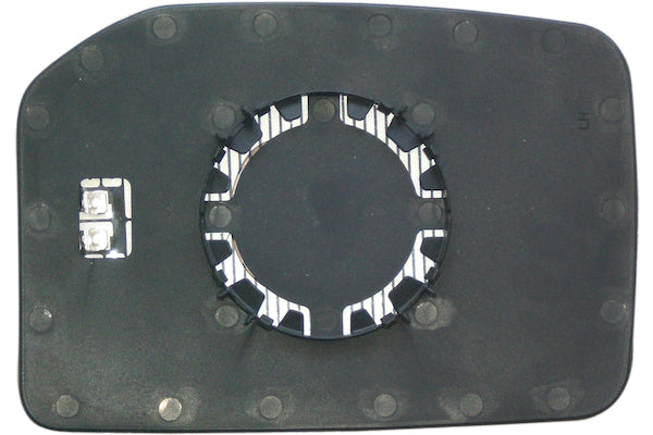 Vetro Specchio Piastra Retrovisore per Ford Transit 2000-2006 Termico Sinistro