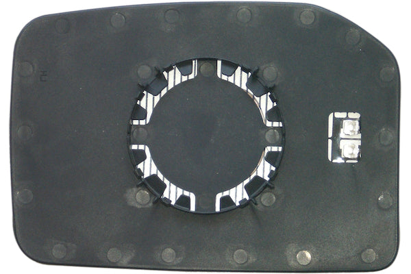 Vetro Specchio Piastra Retrovisore per Ford Transit 2000-2006 Termico Destro