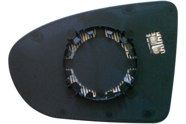 Vetro Specchio Piastra Retrovisore per Nissan Qashqai 2007-2013 Termico Destro