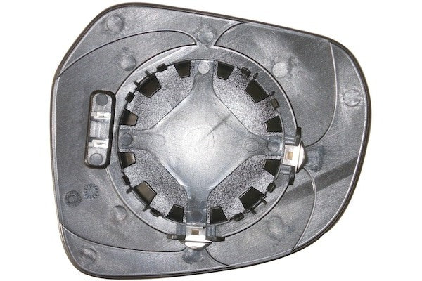 Vetro Specchio Piastra Retrovisore per Opel Agila Dal 2008 Termico Destro