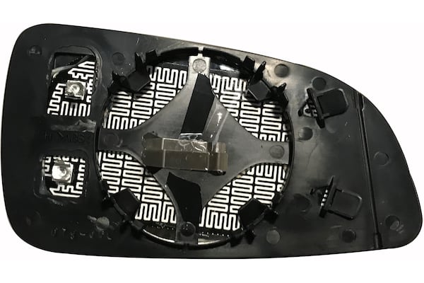 Vetro Specchio Piastra Retrovisore per Opel Astra H 2004-2009 Termico Sinistro