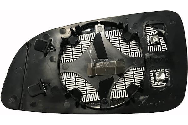 Vetro Specchio Piastra Retrovisore per Opel Astra H 2004-2009 Termico Destro