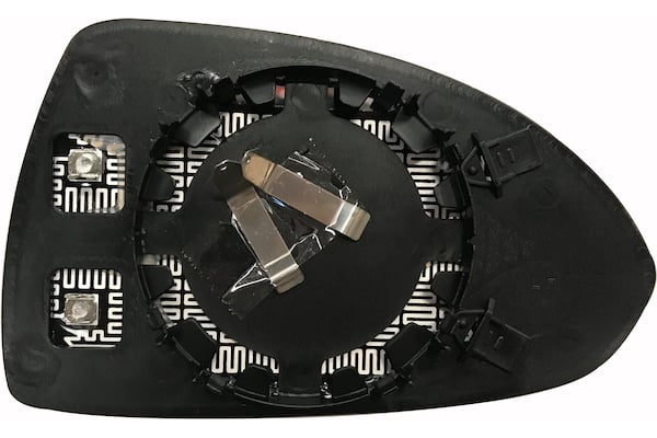 Vetro Specchio Piastra Retrovisore per Opel Corsa D 2006-2014 Termico Sinistro