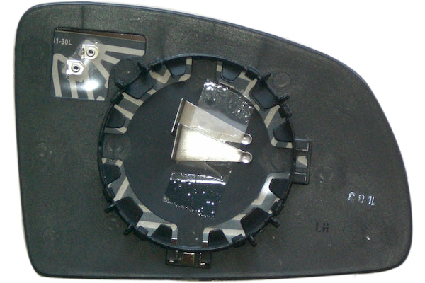 Vetro Specchio Piastra Retrovisore per Opel Meriva A 2003-2010 Termico Sinistro