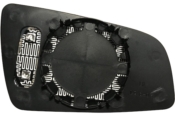Vetro Specchio Piastra Retrovisore per Opel Zafira 2005-2008 Termico Sinistro