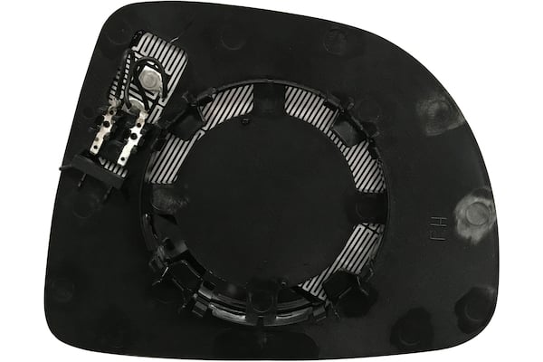 Vetro Specchio Piastra Retrovisore per Renault Clio 2012-2019 Termico Sinistro