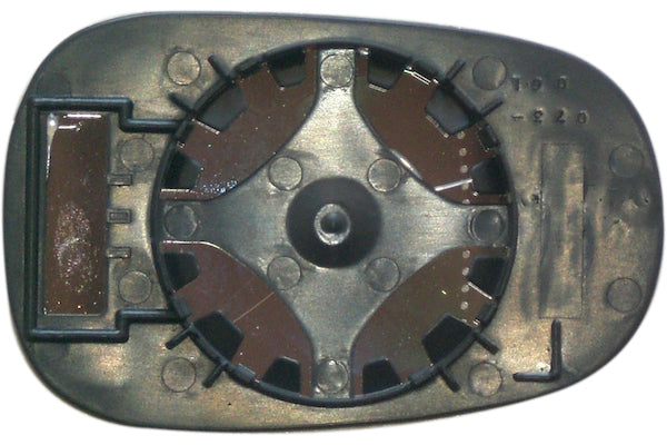 Vetro Specchio Piastra Retrovisore per Renault Clio 2001-2005 Sinistro
