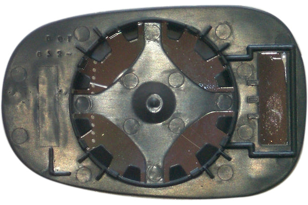 Vetro Specchio Piastra Retrovisore per Renault Clio 2001-2005 Destro
