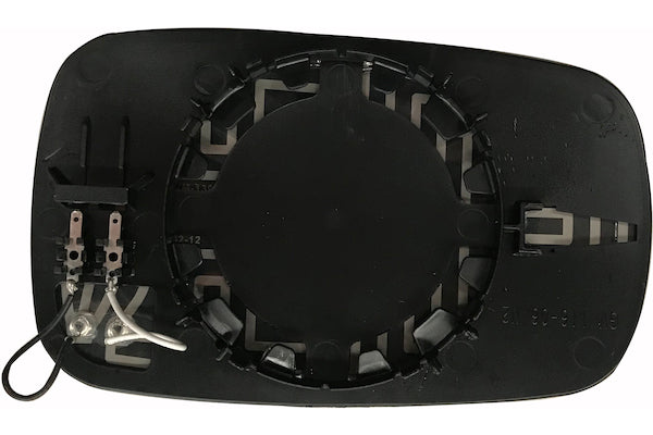 Vetro Specchio Piastra Retrovisore per Renault Scenic 2003-2009 Termico Sinistro