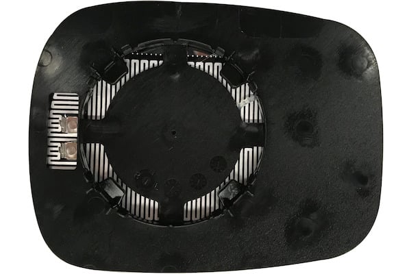 Vetro Specchio Piastra Retrovisore per Renault Kangoo 2003-2007 Termico Sinistro
