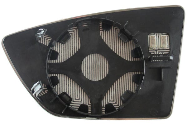 Vetro Specchio Piastra Retrovisore per Seat Leon Dal 2012 Termico Destro