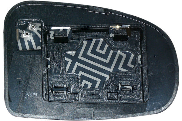 Vetro Specchio Piastra Retrovisore per Toyota Iq 2009-2014 Termico Sinistro